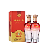 52°永不分梨 陈酿 500ml*2 婚宴用酒 宴请用酒 小酌饮酒