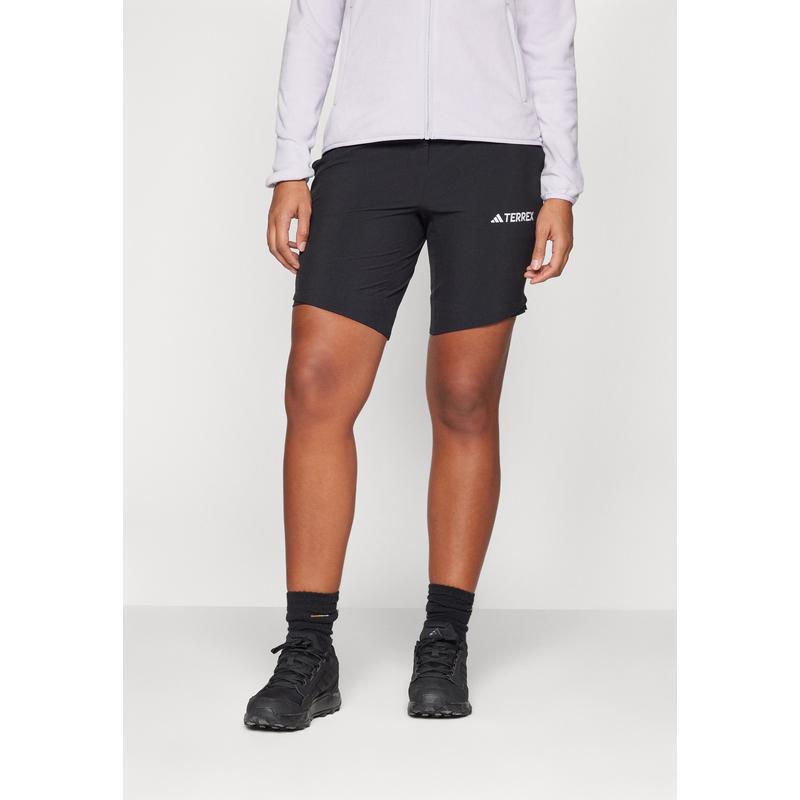 Adidas阿迪达斯女士户外徒步速脱运动长裤修身直筒九分ZIP OFF可高清大图