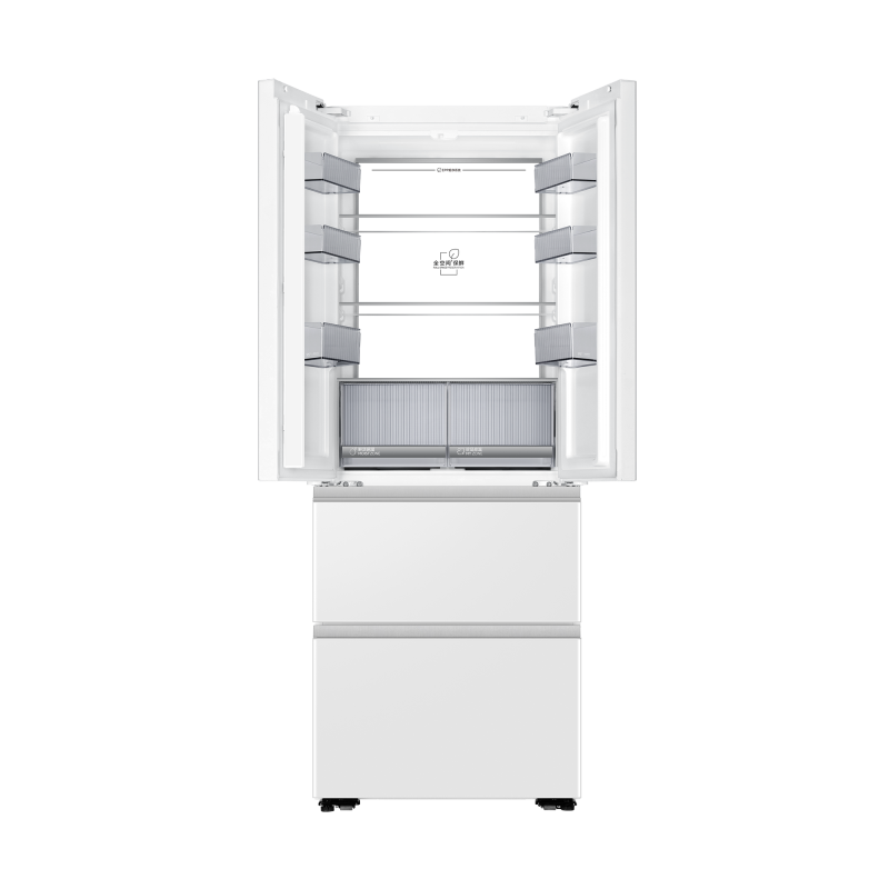 海尔冰箱 BCD-413WGHFD1BSJU1(白)高清大图