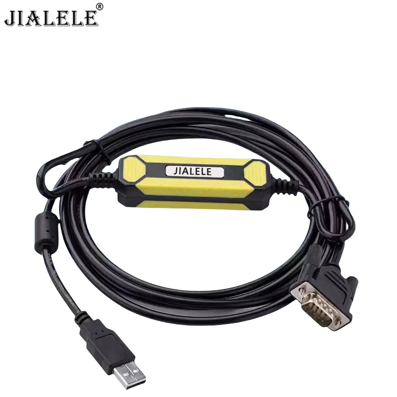 JIALELE PLC编程电缆USB数据线 USB-SC09-F/TX/根高清大图