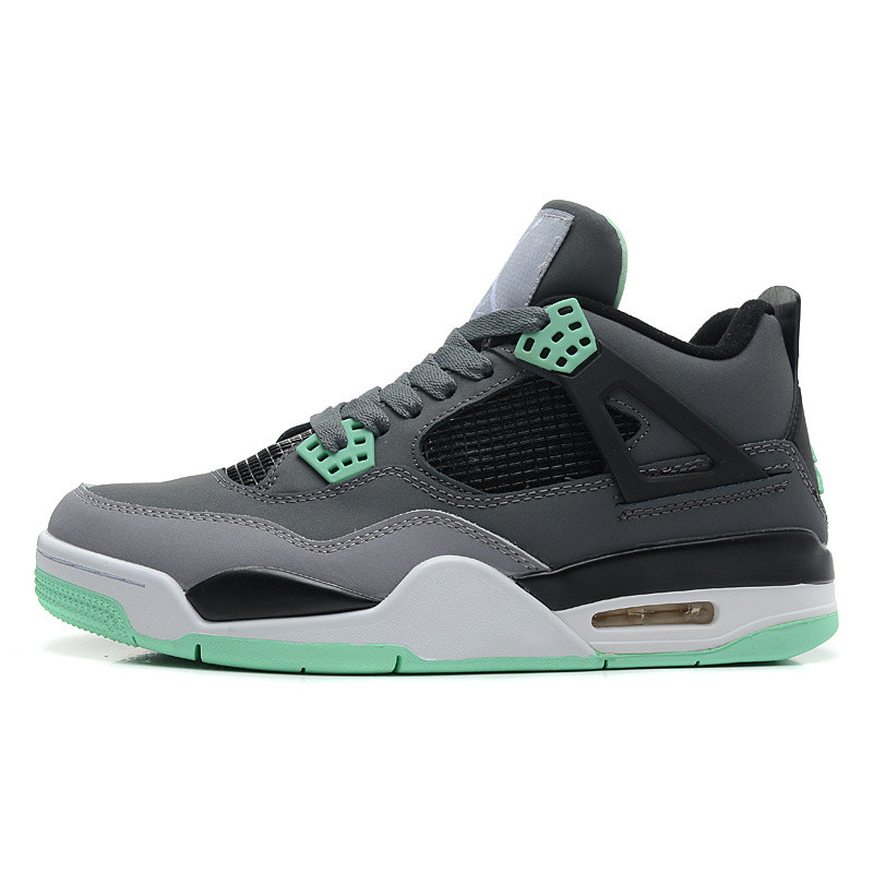 jordan4aj4灰绿男女运动休闲篮球跑鞋308497033