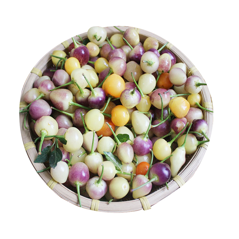 蔬果哆新鲜蔬菜广西特产七彩椒五彩椒新鲜辣椒15kg