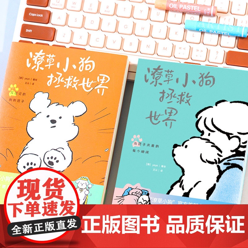 正版图书 潦草小狗拯救世界 首部中文版漫画作品 生活潦潦草草小狗缝缝补补 治愈系绘本漫画书籍高清大图
