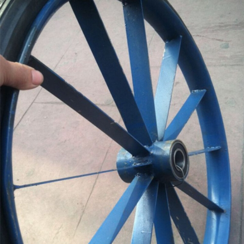 企购优品手推两轮板车垃圾劳动车斗车轮含2个轮骨26寸