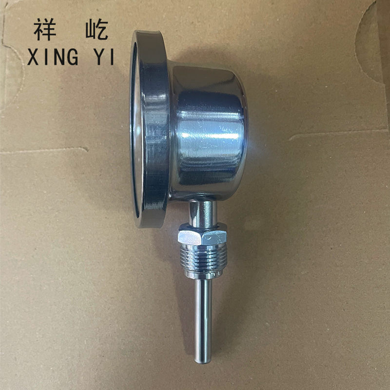 祥屹 双金属温度计径向 WSS411 50MM 块高清大图