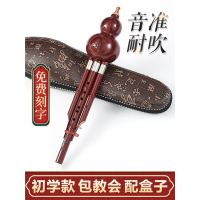 民族葫芦丝乐器初学者儿童C调降B调小学生专业演奏型胡芦丝成人
