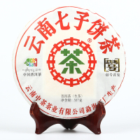 中粮中茶牌 云南普洱茶 2018年勐海号创号首发生茶饼 28饼箱装