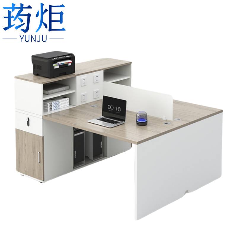 职员屏风桌高清大图