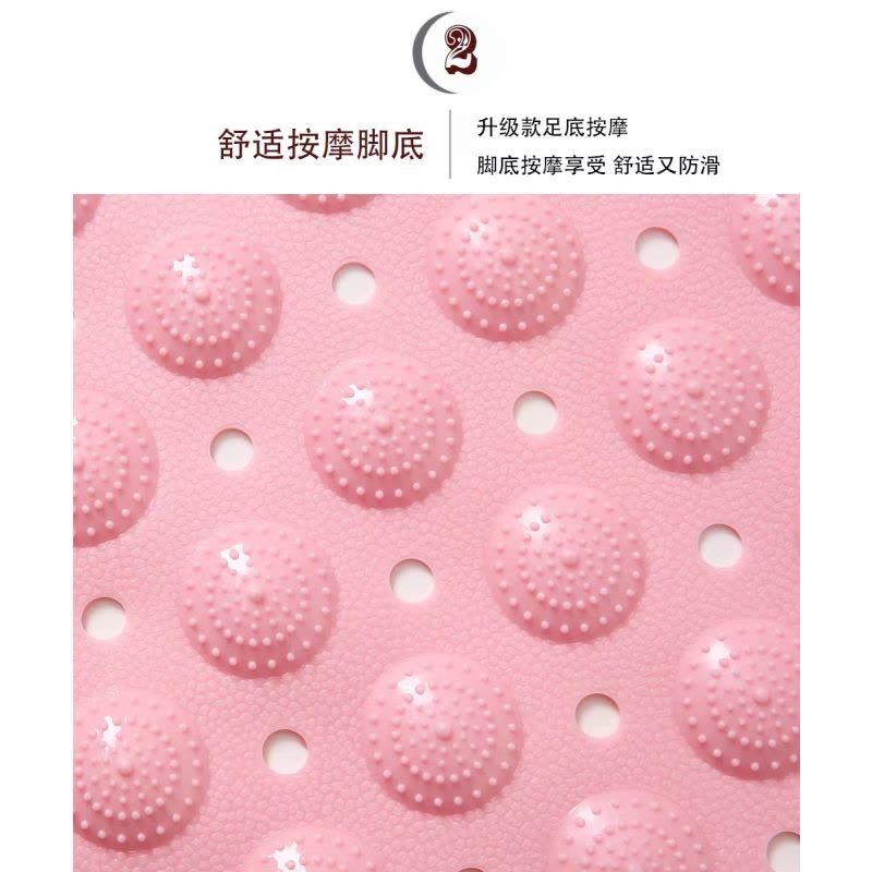 浩博时代 PVC浴室防滑地垫 36*68CM 块图片