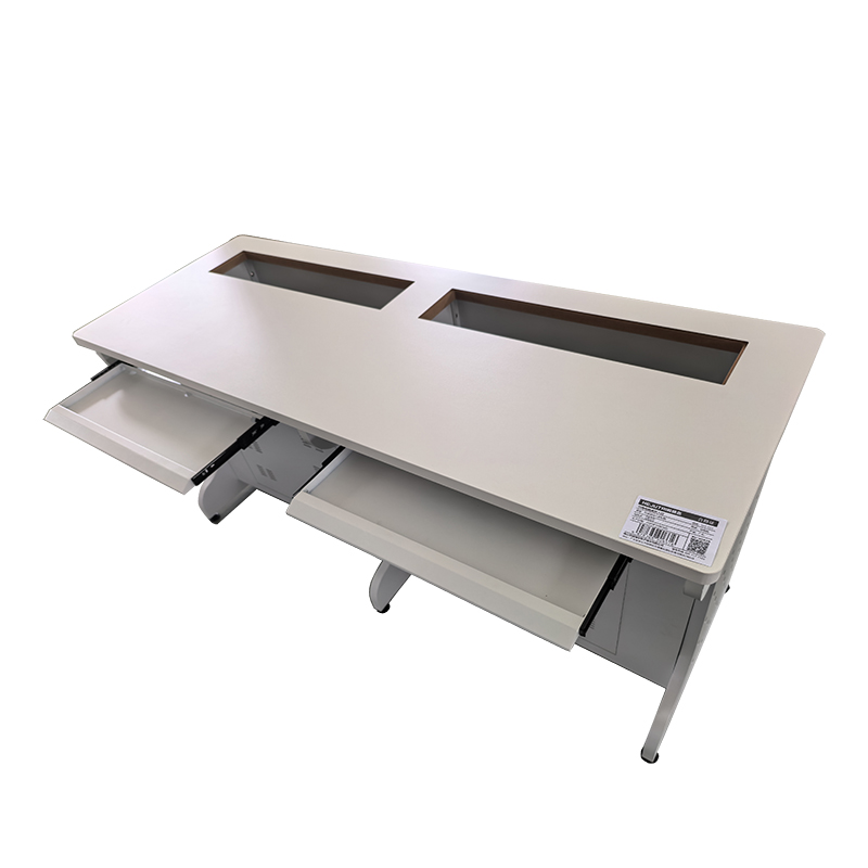 和居态 升降电脑桌双人位 HJT-012 张高清大图