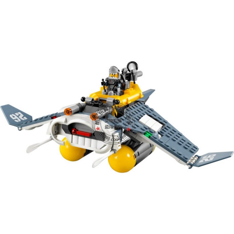 幻影忍者大电影大飞鱼轰炸机神殿飞龙兼容乐高拼装积木玩具70609 火
