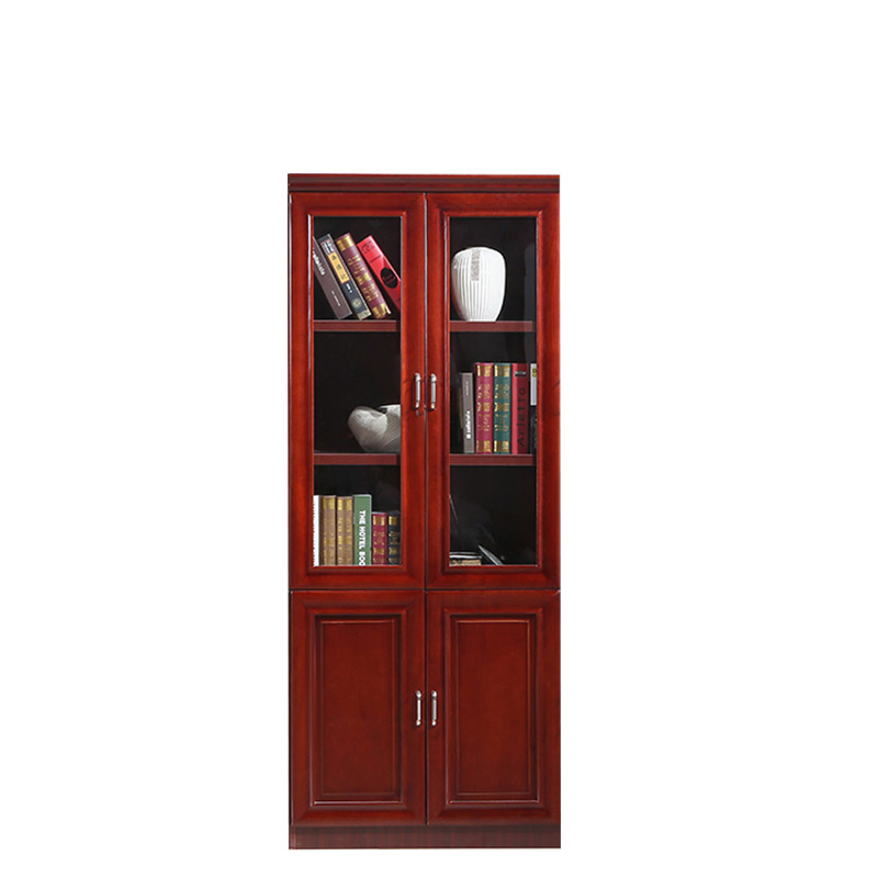 京鑫辉xhrmsgz017实木二门书柜8004002000沙棕色
