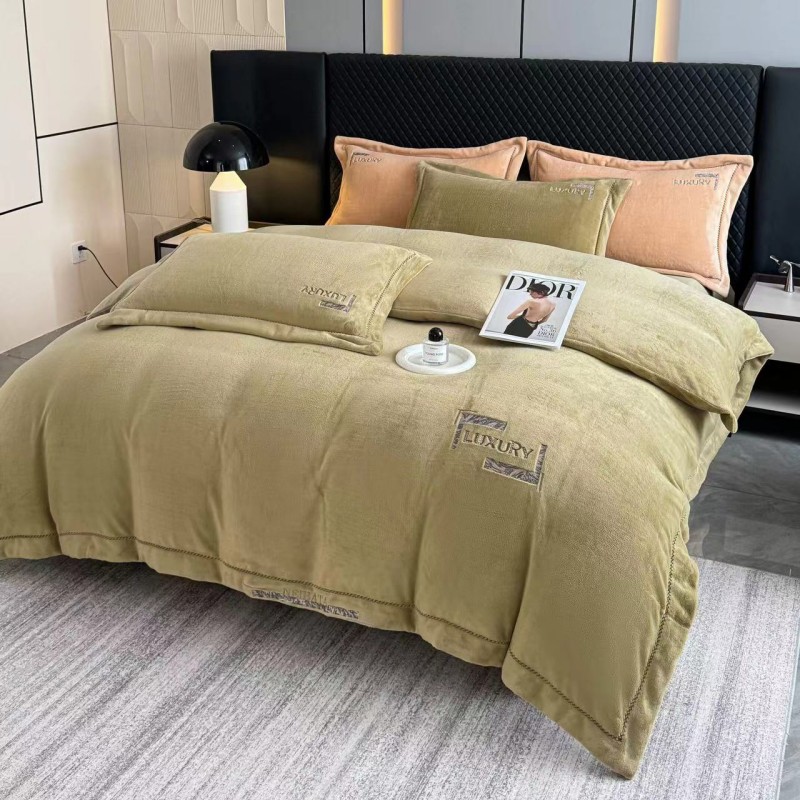 百纳千禧 超柔加厚牛奶绒四件套 BNQX-NLRSJT01 200*230cm 套高清大图