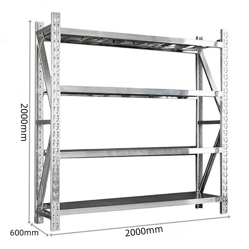 豫龙都 不锈钢货架2000*600*2000mm组