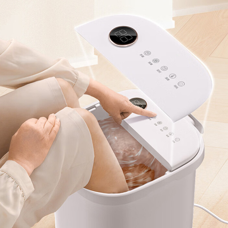 美的足浴盆800W加热恒温足疗按摩涌泉冲击活氧暖泡ZL305Pro高清大图