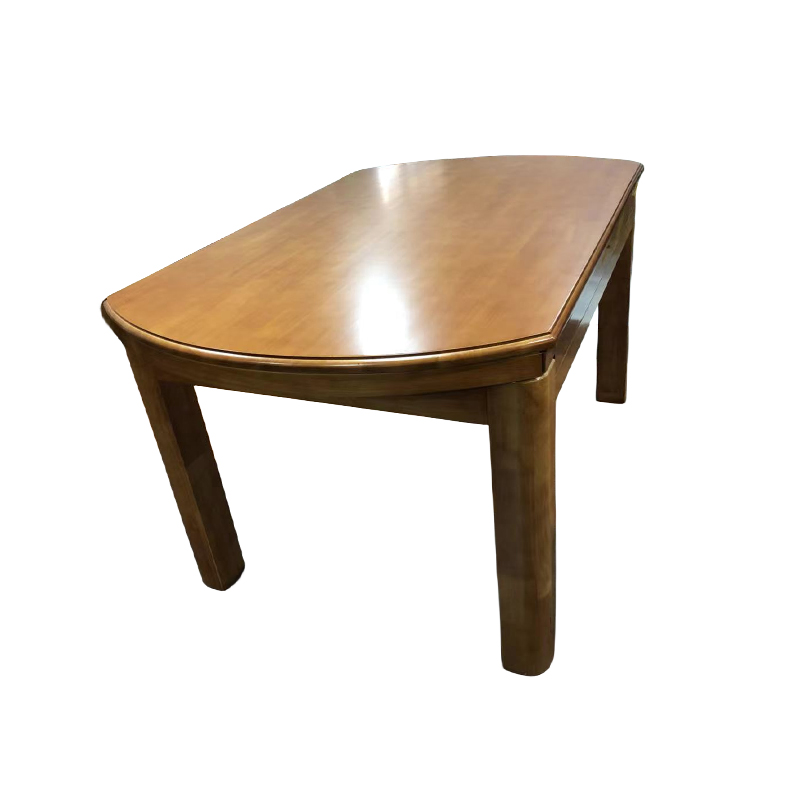 富莱斯宝 可变实木餐桌伸缩办公桌 1300*1300*760 /张高清大图