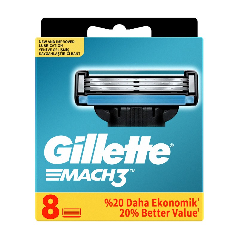 吉列锋速3刀片(6刀头)高清大图