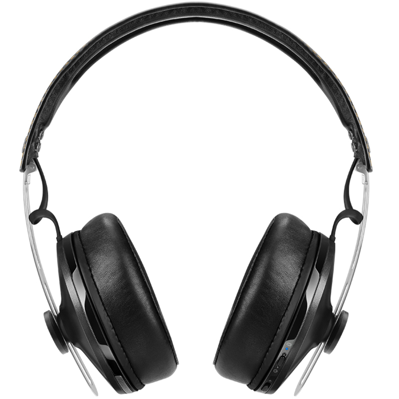 森海塞尔(Sennheiser) MOMENTUM i 大馒头2代 头 戴式包耳高保真立体声耳机 苹果版 黑色