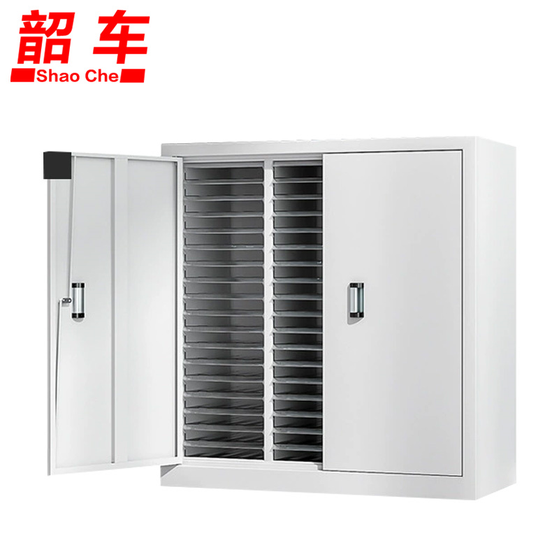 韶车文件柜A4资料柜 54抽带门台高清大图