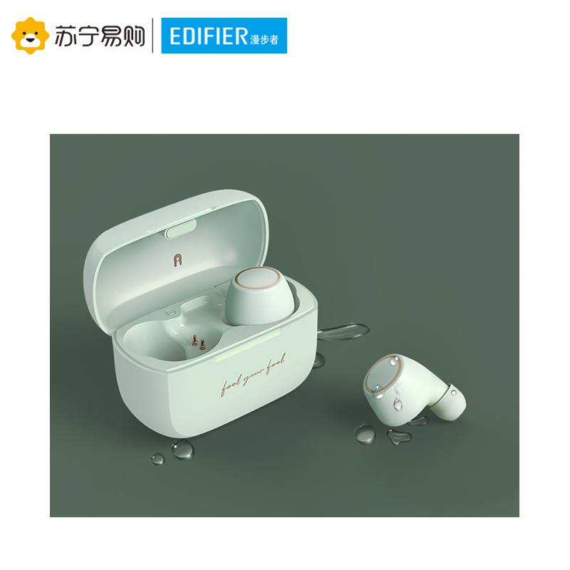 TO-U 冇心版 嫣粉色真无线蓝牙耳机高音质降噪双入耳式运动超长持久待机女生款适用于苹果oppo华为小米