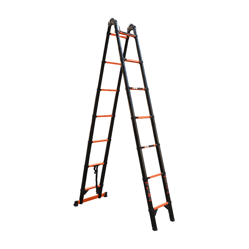 围达 碳钢伸缩梯 2.9m+2.9m(2×7步) 个高清大图