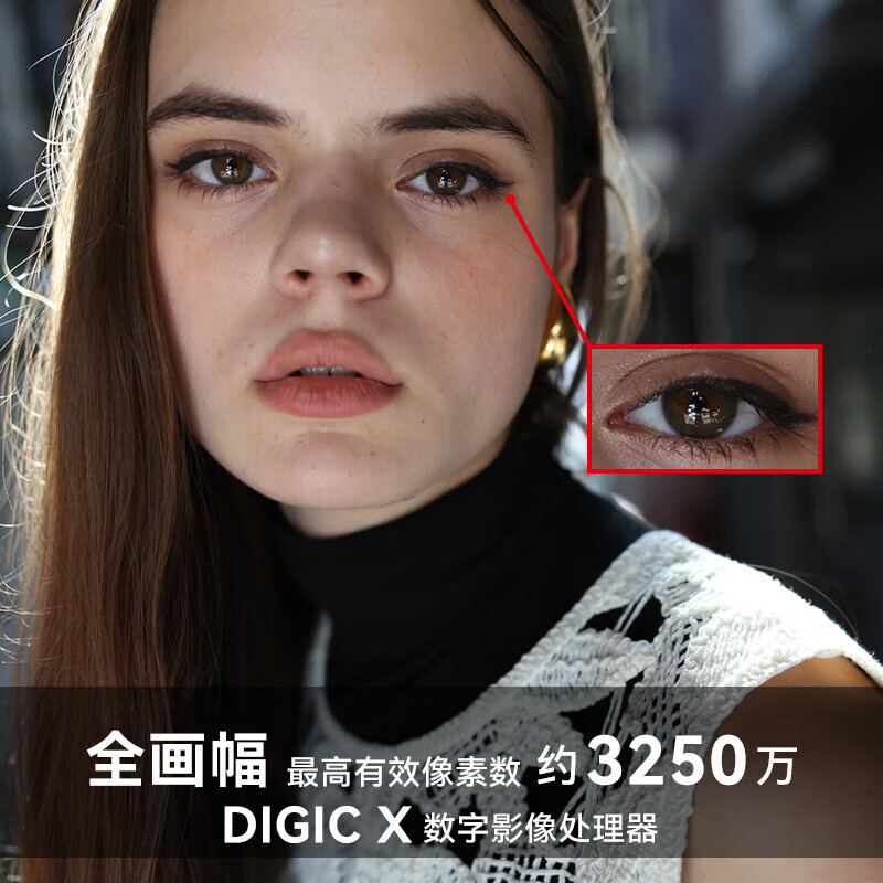 佳能(Canon)EOS R6 Mark III全画幅微单相机 vlog数码高清R6 3代+RF24-105 USM镜头高清大图