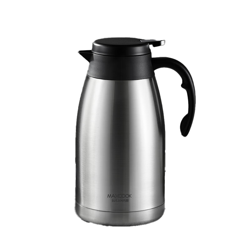 美厨 304不锈钢真空保温水壶2L MCH1060!