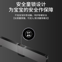 格力(GREE)取暖器踢脚线 NDJD-S6030B大功率家用大面积可折叠电暖气节能暖风机智能遥控卧室客厅电暖器移动地暖