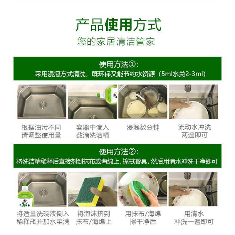 CHANTECLAIR 大公鸡管家 浓缩洗洁精不伤手意大利原装进口 香橙+柠檬*1高清大图