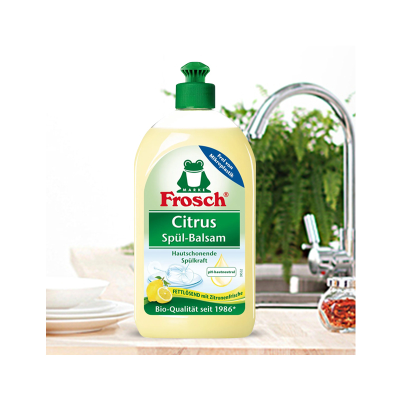 Frosch 菲洛施植物萃取洗洁精 500ml 柑桔柠檬味