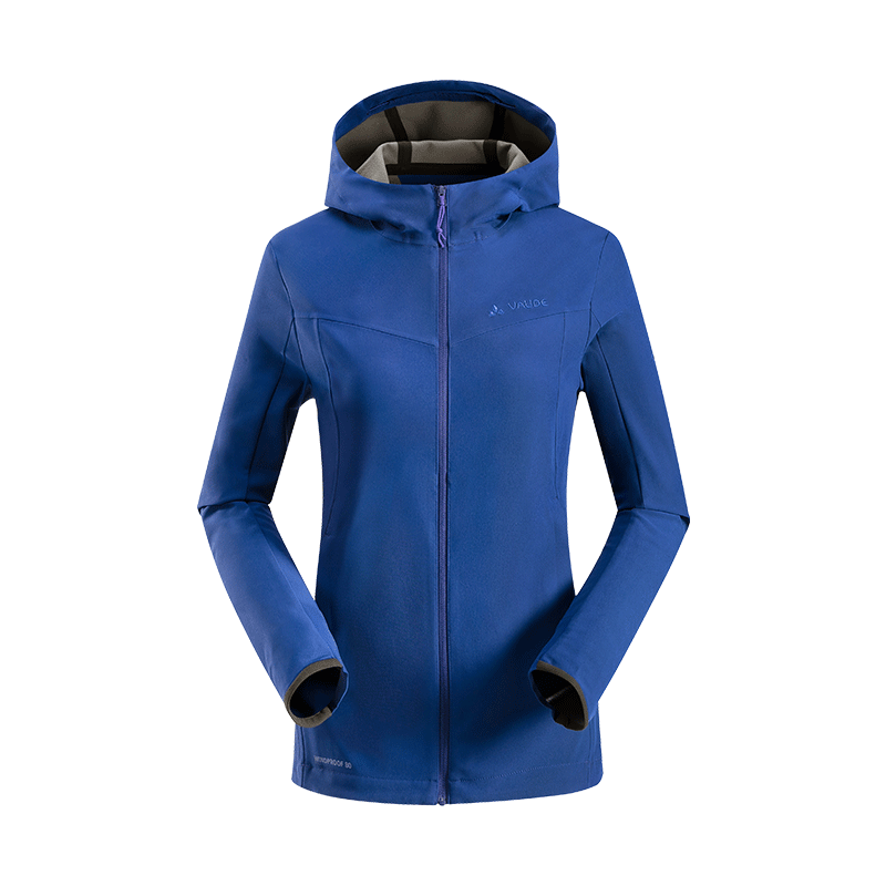 巍德vaude女透气皮肤风衣户外运动防紫外线女防晒衣轻薄外套1129169