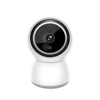 无线摄像头家用室内监控器手机远程wifi网络高清夜视店铺监视器 标配 无内存