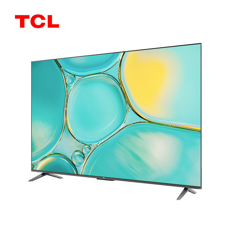TCL55N7E 55英寸 64位机芯,2GB DDR+32GB 远场语音 多屏互动, 超跑美学设计,护眼AI智屏电视机