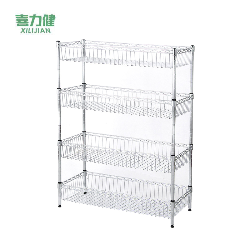 喜力健 多层置物架 45*30*100CM 个高清大图