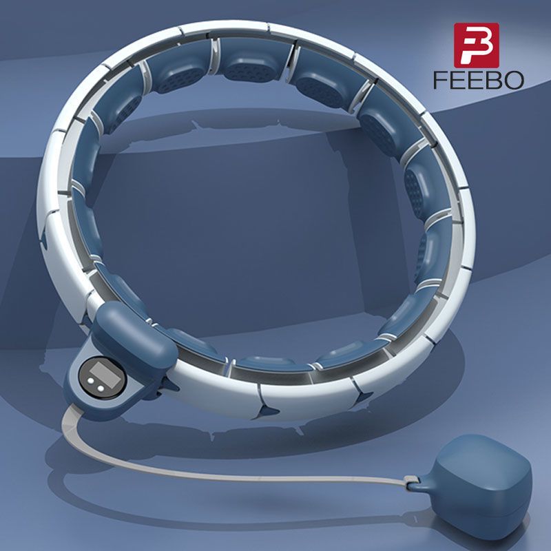 美国不会掉的智能呼啦圈瘦身减肥女懒人收腹美腰同款