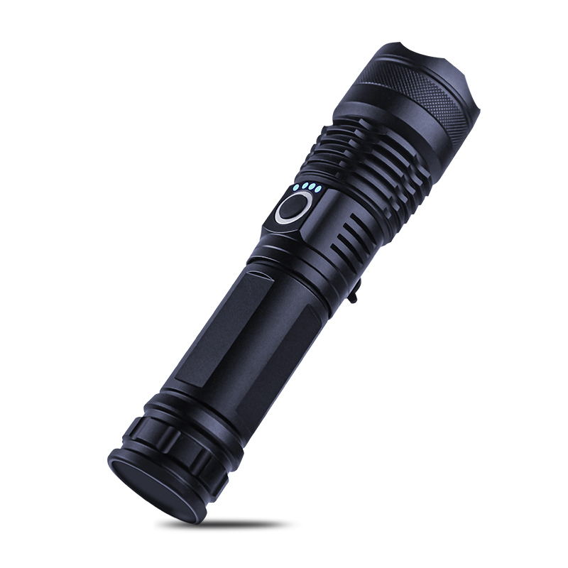 凯圣蓝 G5 IP65 五档 额定功率10W/1000LM 强光调焦电筒 (计价单位:个) 黑色高清大图