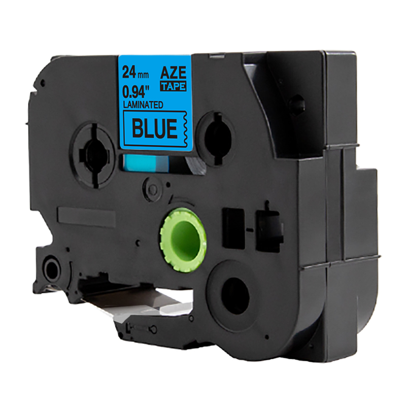 爱墨 AZE-551标签色带蓝底黑字24mm /个高清大图