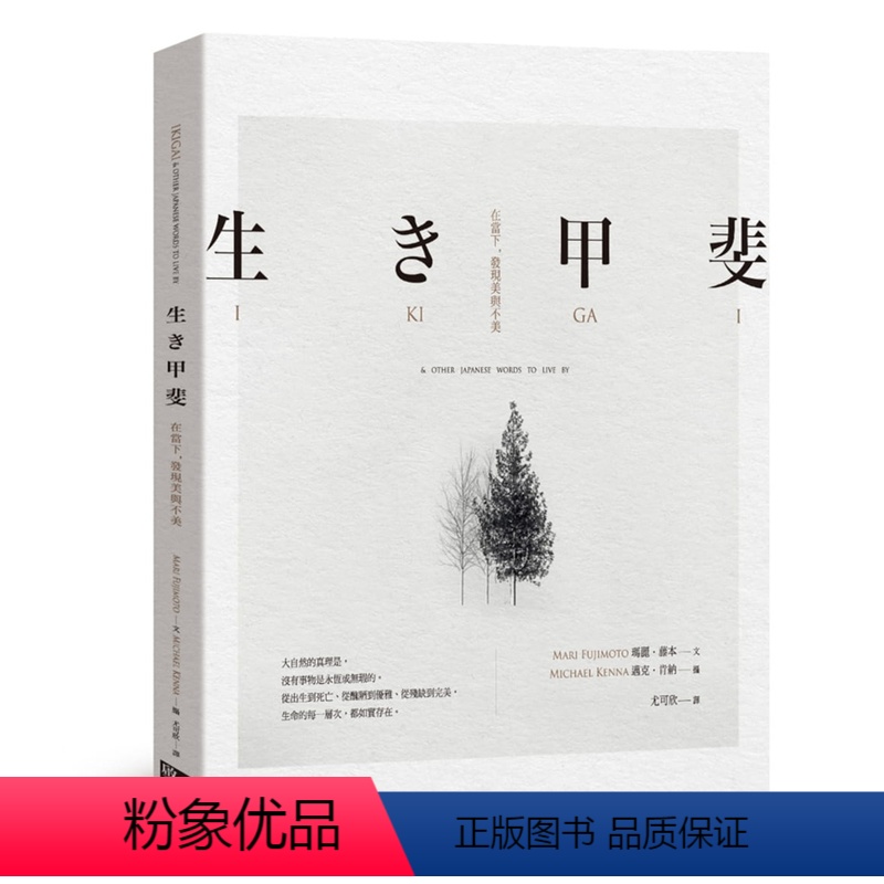 [正版]台版 生 甲斐 在当下 发现美与不美 43个日本美学关键词30幅简主义摄影图像艺术类书籍