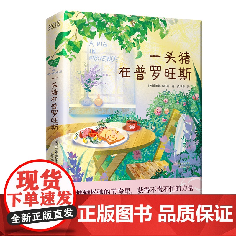 一头猪在普罗旺斯 全彩手绘插画×精选菜谱 一本让人暂离喧嚣告别内耗的自救指南 外国文学散文随笔北京联合出版公司高清大图