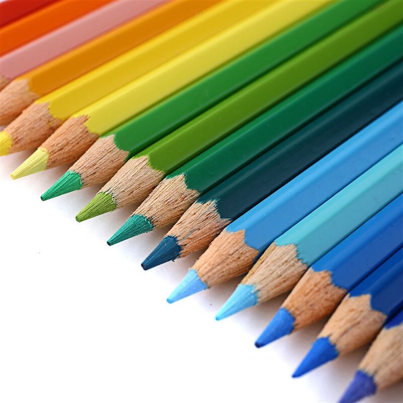 德国辉柏嘉(Faber-castell)水溶性/油性彩色铅笔笔帘套装
