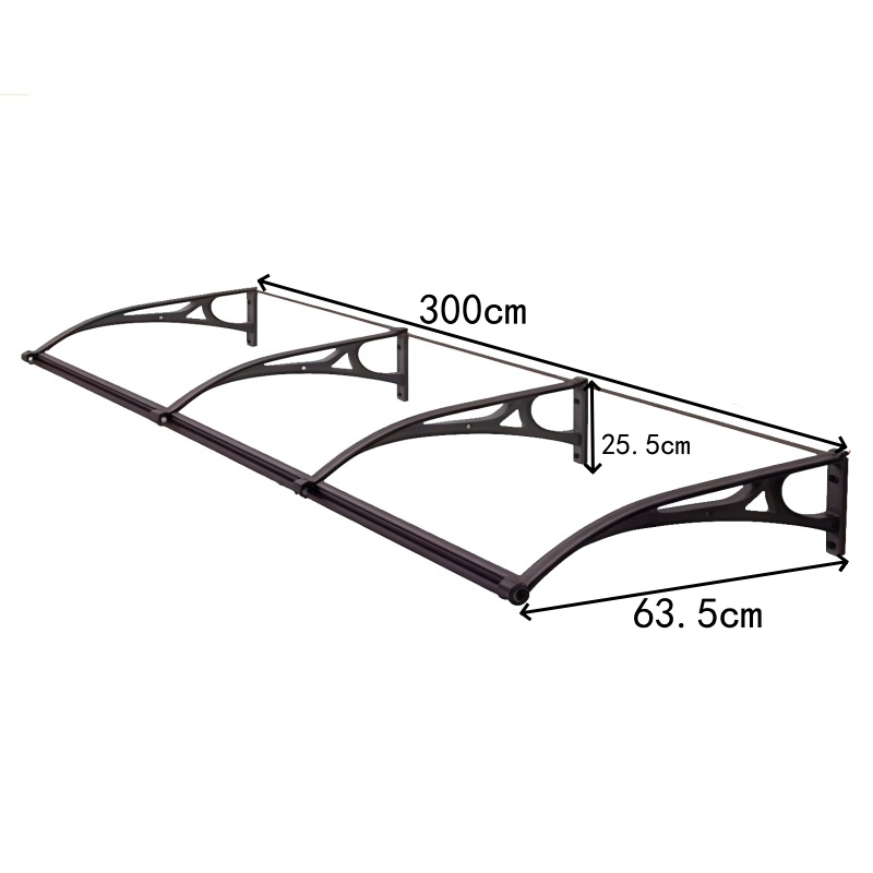 锁匠遮雨棚300*63.5*25.5cm/个高清大图
