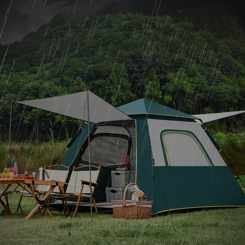 闪电客帐篷户外便携式折叠加大野外露营全自动速开免搭建装备