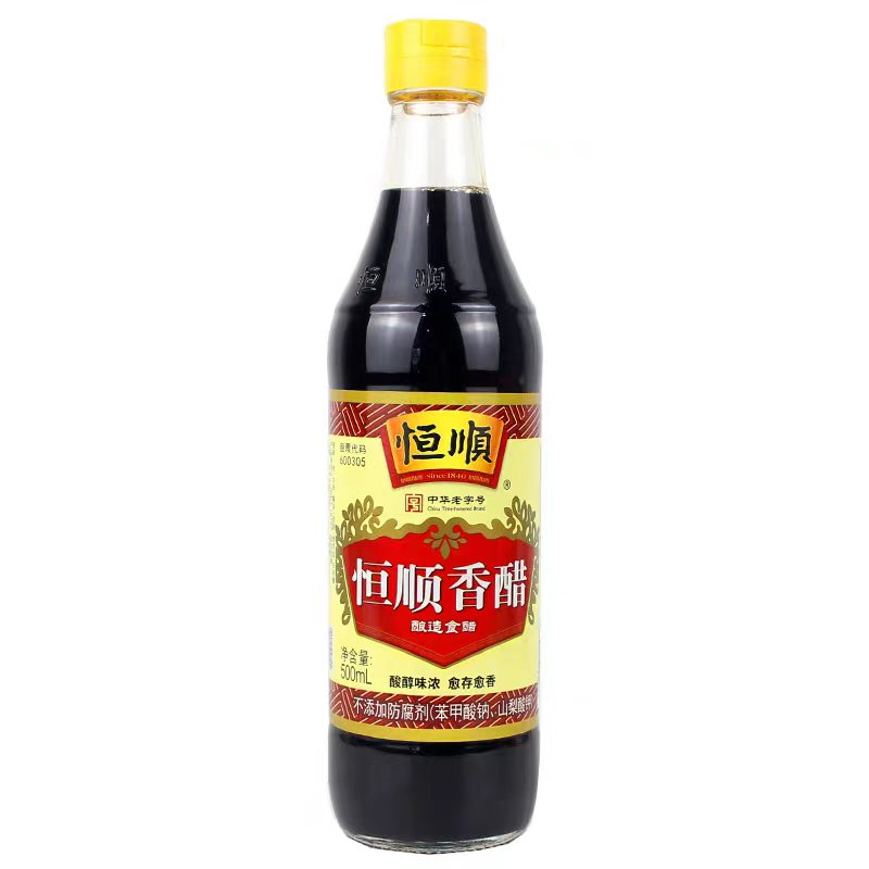 镇江特产恒顺香醋500ml 0添加防腐剂高清大图