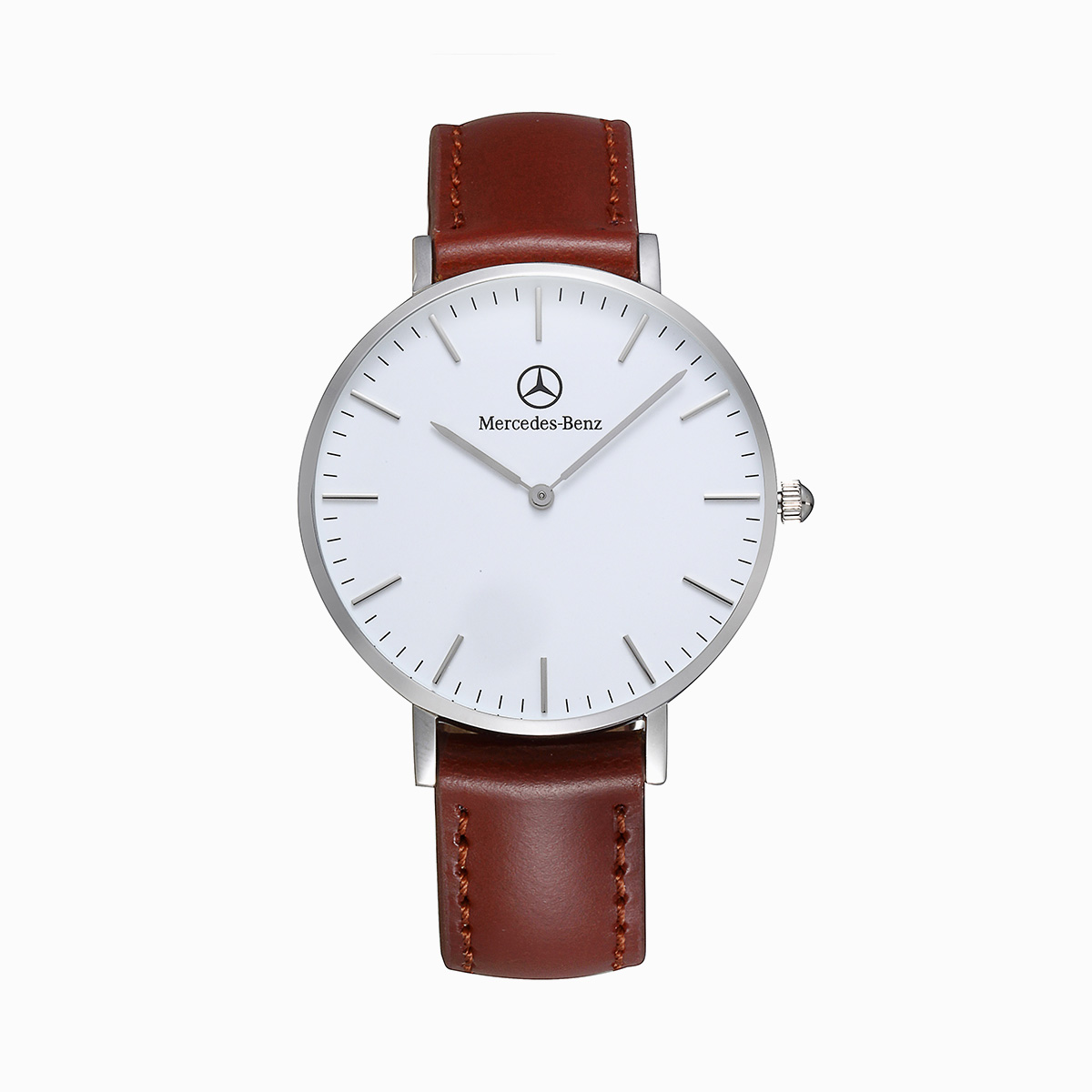 梅赛德斯-奔驰(mercedes-benz)男士商务个性真皮石英表bzoaaa18s001a
