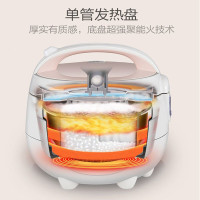 美的(Midea)迷你 电饭煲 智能 容量1.6L 多功能小电饭锅 宿舍1-3人底盘加热 黑晶内胆 YN161