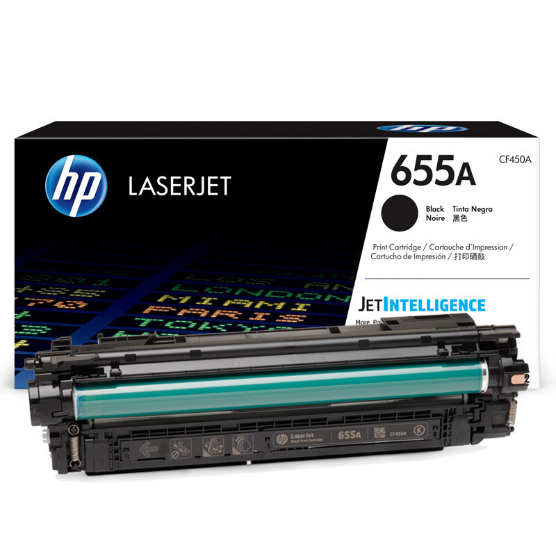 惠普 HP 原装655A黑色硒鼓CF450A