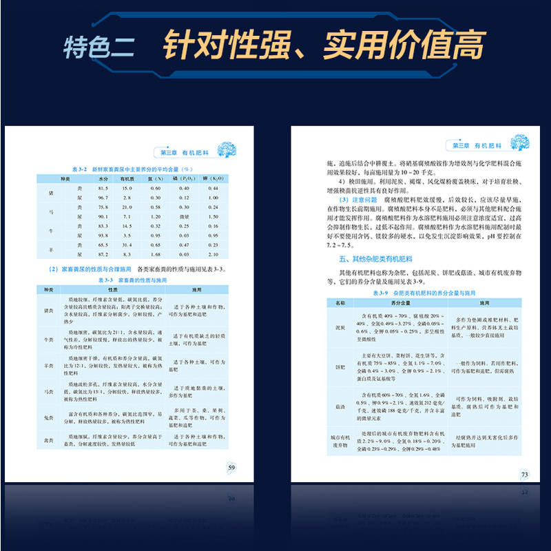 [正版]肥料科学施用技术肥料书籍植物矿质营养元素和肥料现代农业作物施肥原理与技术有农业微生物菌剂和生物机肥水溶性生产与高清大图