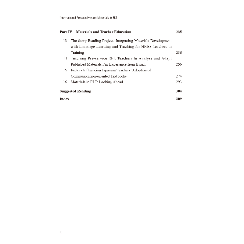 醉染图书International Perspectives on Materials in ELT高清大图