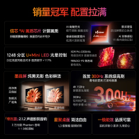 海信小墨E5Q Pro 85英寸超画质U+MiniLED墨晶屏 电视机E5NPRO升级