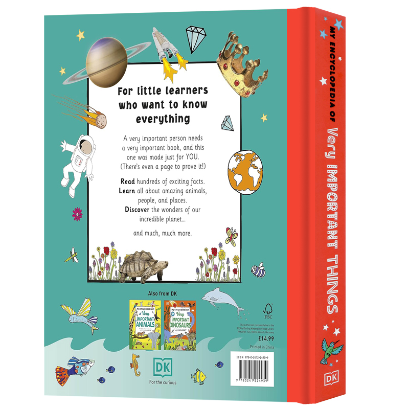 DK 重点小百科人体 [正版]DK出版 那些重要的事 My Encyclopedia of Very Important高清大图